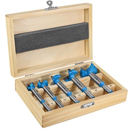 Artikelbild 2 für S&R Holzbohrer-Set, 5-tlg.: 15, 20, 25, 30, 35 mm, Artikelnummer 390407