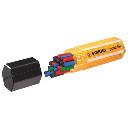 Artikelbild 2 für STABILO point 88 Office Fineliner-Set farbsortiert 0,4 mm, 20 St., Artikelnummer 570622