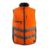 Artikelbild 1 für MASCOT® unisex Warnweste Grimsby orange, schwarzblau Größe 2XL, Artikelnummer 758399