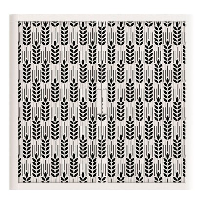 Artikelbild 3 für PAPERFLOW easyOffice Black & White Rollladenschrank 60516 2 Fachböden 110,0 x 41,5 x 104,0 cm, Artikelnummer 210868