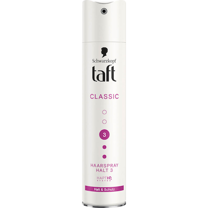 Artikelbild für taft Classic Halt & Schutz Halt 3 Haarspray 250 ml, Artikelnummer 542029