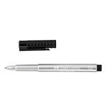 Artikelbild 1 für FABER-CASTELL Pitt Artist Pen Lackmarker silber 1,5 mm, 1 St., Artikelnummer 548107