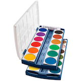 Artikelbild 1 für herlitz ST24 Wasserfarbkasten 24 Farben, Artikelnummer 917029