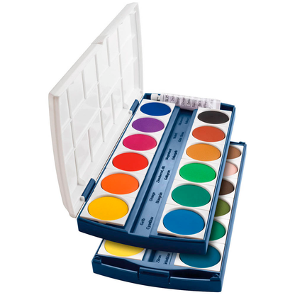 Artikelbild für herlitz ST24 Wasserfarbkasten 24 Farben, Artikelnummer 917029
