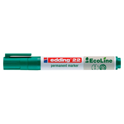 Artikelbild 5 für edding 22 EcoLine Permanentmarker farbsortiert 1,0 - 5,0 mm, 4 St., Artikelnummer 345413