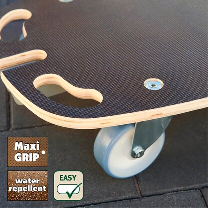 Artikelbild 4 für WAGNER® design yourself Transportwagen STAR CARRIER EXTENDABLE MM 1187 braun 40,0 x 80,0 x 14,6 cm bis 300,0 kg, Artikelnummer 418606