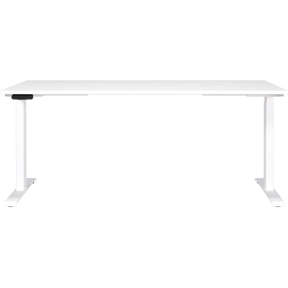 Artikelbild 6 für GERMANIA Mailand höhenverstellbarer Schreibtisch weiß rechteckig, T-Fuß-Gestell weiß 180,0 x 80,0 cm, Artikelnummer 136289