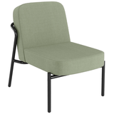 Artikelbild 1 für medso powered by PAPERFLOW Sessel MEDSO S Rund grün schwarz Stoff 58,0 x 74,3 x 73,6 cm, 1 St., Artikelnummer 522132