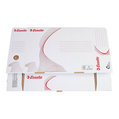 Artikelbild 4 für Esselte Archivboxen weiß 25,5 x 32,9 x 8,0 cm, 10 St., Artikelnummer 515052