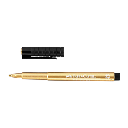 Artikelbild für FABER-CASTELL Pitt Artist Pen Lackmarker gold 1,5 mm, 1 St., Artikelnummer 548081