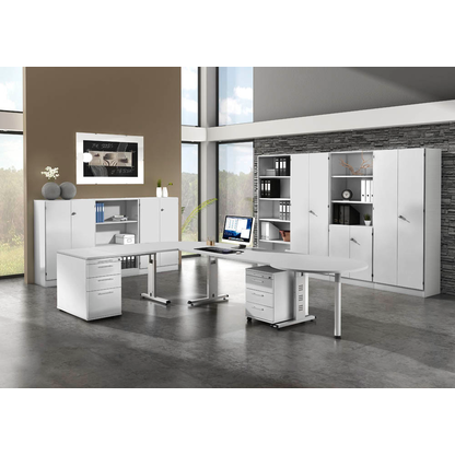 Artikelbild 4 für HAMMERBACHER Sideboard Gradeo, VSB2T/5/5/SG lichtgrau 166,1 x 44,8 x 84,0 cm, 1 St., Artikelnummer 234237