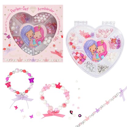 Artikelbild für DEPESCHE Schmuck-Basteln-Set Princess Mimi Perlen mehrfarbig, Artikelnummer 946253