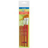 Artikelbild 1 für KREUL MUCKI Borstenpinsel Größe 4, 6, 8, 12, 16, 5-teilig, Artikelnummer 153607