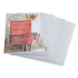 Artikelbild 1 für office discount Sichthüllen DIN A4 glasklar glatt 0,12 mm, 100 St., Artikelnummer 780775