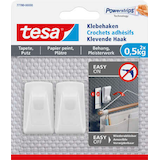 Artikelbild 1 für tesa Klebehaken für max. 0,5 kg, 2,0 x 4,5 cm, 2 St., Artikelnummer 739106