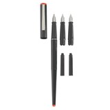 Artikelbild 1 für herlitz Patronenfüller schwarz Kalligraphie-Feder 1,1 / 1,5 / 2,3 mm, 3 St., Artikelnummer 917484