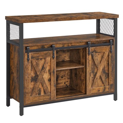 Artikelbild für VASAGLE Sideboard, LSC092B01 braun 100,0 x 33,0 x 80,0 cm, 1 St., Artikelnummer 262828