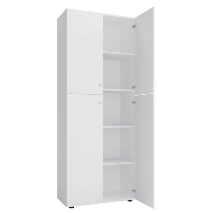 Artikelbild für VCM my office Aktenschrank XXL Lona, 914113 weiß 4 Fachböden 70,0 x 39,0 x 183,0 cm, Artikelnummer 857134