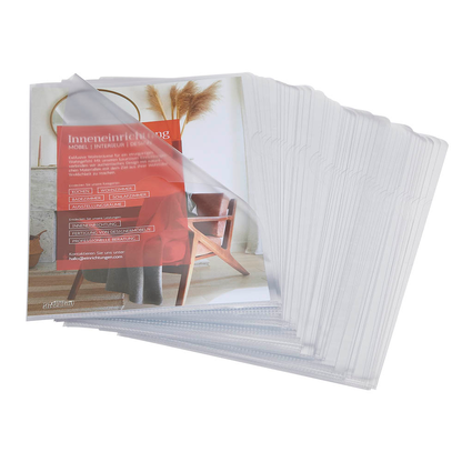 Artikelbild 2 für office discount Sichthüllen DIN A4 glasklar glatt 0,12 mm, 100 St., Artikelnummer 780775