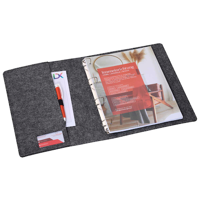 Artikelbild 2 für DONAU Ringbuch 4-Ringe hellbraun 3,0 cm DIN A4, 1 St., Artikelnummer 694097