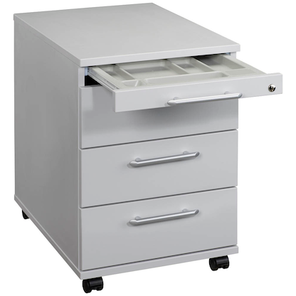 Artikelbild 6 für HAMMERBACHER AC30 Rollcontainer lichtgrau 4 Auszüge 42,8 x 58,0 x 59,0 cm, Artikelnummer 984336