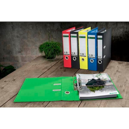 Artikelbild 2 für LEITZ recycle 1019 Ordner blau Karton 5,0 cm DIN A4, 1 St., Artikelnummer 854663