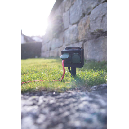 Artikelbild 4 für brennenstuhl 4-fach Gartensteckdose 1,4 m schwarz, Artikelnummer 734149