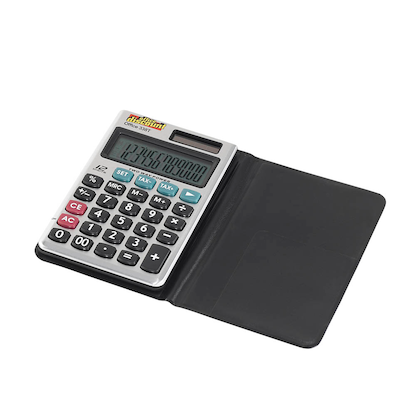 Artikelbild 4 für AKTION: office discount Office 338T Taschenrechner silber/schwarz, Artikelnummer 235554