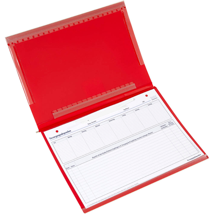 Artikelbild 3 für BOI Planettentasche Stan 1 Kunststoff rot DIN A4 1x kaufmännische Heftung, 1 St., Artikelnummer 666943