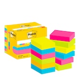Artikelbild 1 für Post-it® Energetic Collection Haftnotizen 653TFEN farbsortiert, 12 Blöcke, Artikelnummer 679290