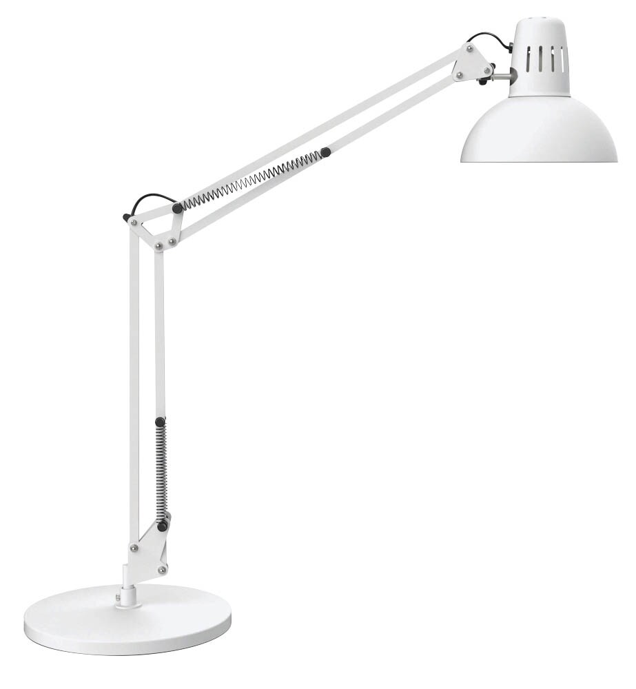 Maul MAULstudy Klembaar Bureaulamp LED E27 (zonder lamp) Rood Netstroom