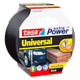 Artikelbild 1 für tesa extra Power® Universal Gewebeband schwarz 50,0 mm x 10,0 m 1 Rolle, Artikelnummer 824268