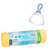 Artikelbild 1 für STARPAK Müllbeutel 60,0 l gelb 20,0 µm, 20 St., Artikelnummer 515571