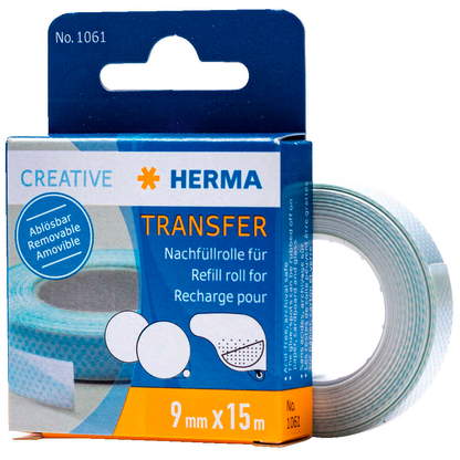 Artikelbild für HERMA Nachfüllkassette für Kleberoller Klebebiene® wieder ablösbar, 1 St., Artikelnummer 421154