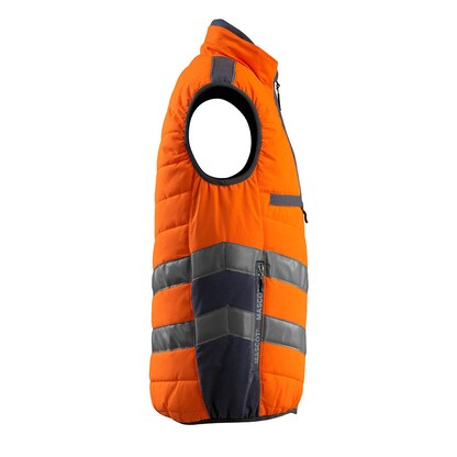 Artikelbild 2 für MASCOT® unisex Warnweste Grimsby orange, schwarzblau Größe 2XL, Artikelnummer 758399