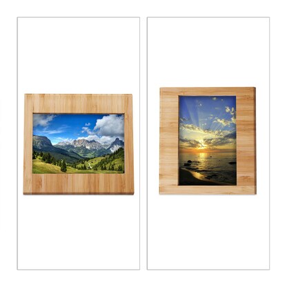 Artikelbild 9 für relaxdays Bilderrahmen braun 16,5 x 15,5 cm, 1 St., Artikelnummer 519872