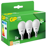 Artikelbild 1 für GP LED-Lampen Deco Mini Globe E14 4,9 W matt, 3 St., Artikelnummer 515066