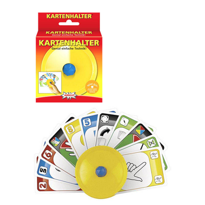 Artikelbild für AMIGO gelb Spielkartenhalter, 1 St., Artikelnummer 968632