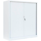 Artikelbild 1 für LÜLLMANN Schiebetürenschrank, 555147 signalweiß 2 Fachböden 120,0 x 45,7 x 135,0 cm, Artikelnummer 183446