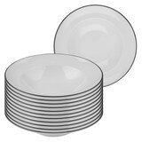 Artikelbild 1 für ID Fine Teller Modest Black Miro grau Ø 20,0 cm, 12 St., Artikelnummer 633857