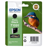 Artikelbild 1 für EPSON T1591 (Eisvogel) Foto schwarz Druckerpatrone, Artikelnummer 839233