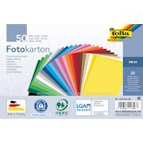 Artikelbild 1 für folia Fotokarton farbsortiert 300 g/qm 50 Blatt, Artikelnummer 479374