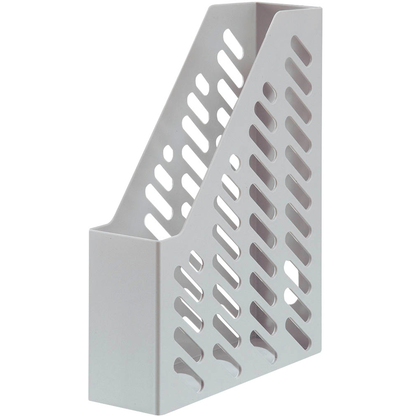 Artikelbild 3 für office discount Stehsammler 1601-DO-11D lichtgrau Kunststoff, DIN A4, 1 St., Artikelnummer 831531