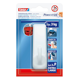 Artikelbild 1 für tesa Powerstrips XL Eckig Klebehaken für max. 3,0 kg, 36,1 x 29,7 mm, 1 St., Artikelnummer 464657