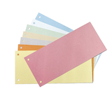 Artikelbild 1 für Wekre Trennstreifen farbsortiert, 190 g/qm Karton 24,0 x 10,5 cm, 100 Blatt, Artikelnummer 630188