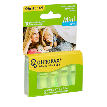 Artikelbild für OHROPAX® OHROPAX Mini SOFT Ohrstöpsel 35 dB Schaumstoff, 10 St., Artikelnummer 300257