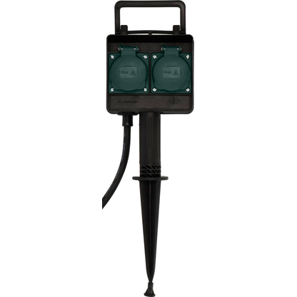 Artikelbild 6 für brennenstuhl 2-fach Gartensteckdose 1,4 m schwarz, Artikelnummer 330668