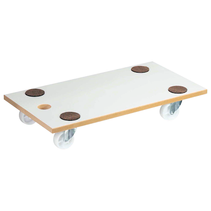 Artikelbild für WAGNER® design yourself Transportroller MM 1319 weiß 30,0 x 57,5 x 11,0 cm bis 200,0 kg, Artikelnummer 418697