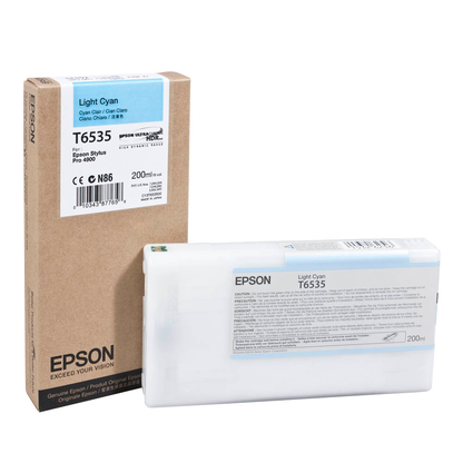 Artikelbild für EPSON T6535 light cyan Druckerpatrone, Artikelnummer 663138