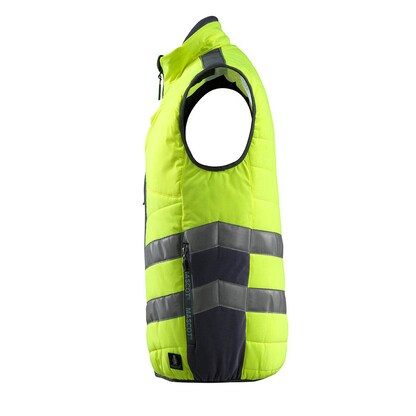 Artikelbild 3 für MASCOT® unisex Warnweste Grimsby gelb, schwarz Größe M, Artikelnummer 758831